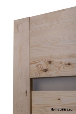 PINE DOORS BARK BEETLE QUINTET KNOT WC 60