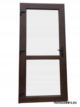 Porte esterne in PVC 100/200 noce