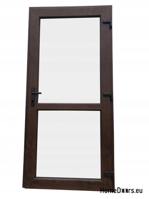 Porte esterne in PVC 100/200 noce