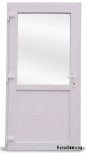 Porte esterne in PVC 100/210 bianco