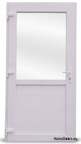 Porte esterne in PVC 110/210 bianco