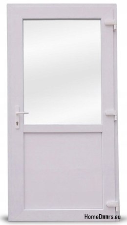 Porte esterne in PVC 110/210 bianco