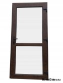 Porte esterne in PVC 90/200 noce