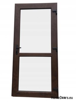 Porte esterne in PVC 90/200 noce