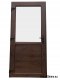 Porte esterne in PVC 90/200 noce