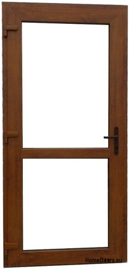 Porte esterne in PVC 90/200 rovere dorato