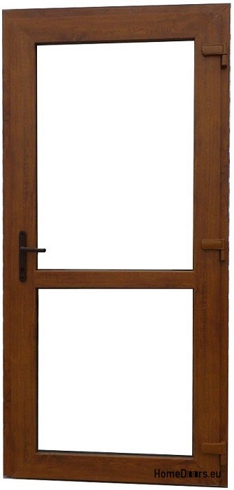 Porte esterne in PVC 90/200 rovere dorato