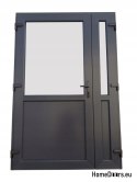 DRZWI ZEWN. PCV ANTRACYT 125x210 DWUSKRZYDŁOWE