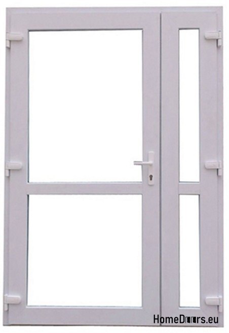 DRZWI ZEWNĘTRZNE PCV BIAŁE 125x210 DWUSKRZYDŁOWE DRZWI ZEWNĘTRZNE PCV BIAŁE 125x210 DWUSKRZYDŁOWE