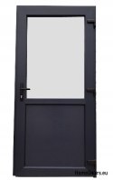 Shop porte esterne in PVC 100/200 antracite