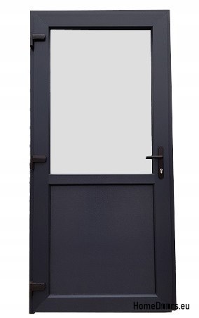 Shop porte esterne in PVC 100/210 antracite