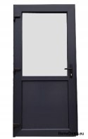 Shop porte esterne in PVC 90/200 antracite