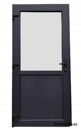 Shop porte esterne in PVC 90/200 antracite