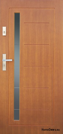 Porte esterne, pannello di legno, DP13 72mm
