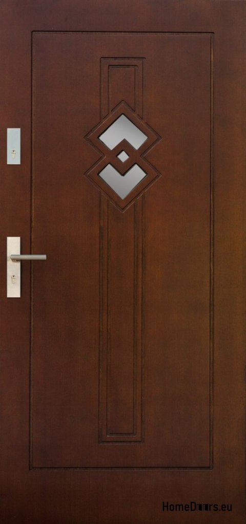 Porte esterne, pannello in legno DP42 WARM