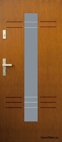 Porte esterne, piastra in legno DP6 72mm caldo