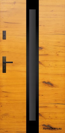 Porte esterne, piastra in legno DPC2 WARM
