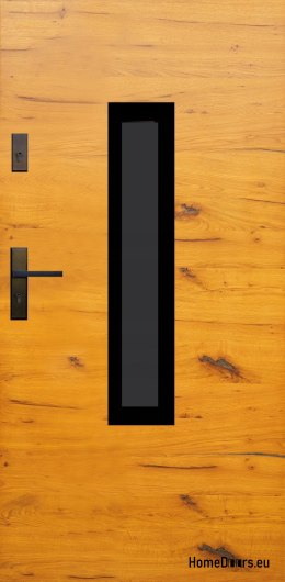 Porte esterne, piastra in legno DPC5 WARM