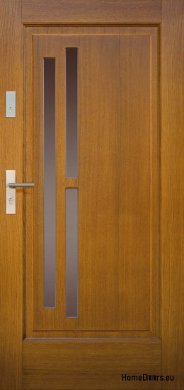 Porta esterna telaio in legno D16 CIEPŁE 68 mm