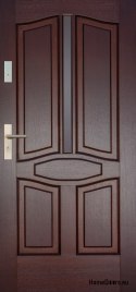 Porta esterna telaio in legno D17 CIEPŁE 68 mm