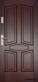 Porta esterna telaio in legno D17A WARM 68mm