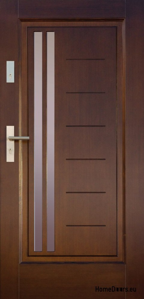Porta esterna telaio in legno D21 WARM 68 mm
