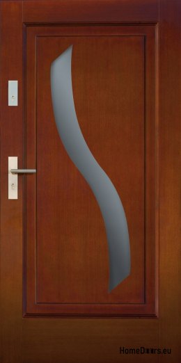 Porta esterna telaio in legno D3 CIEPŁE 68 mm