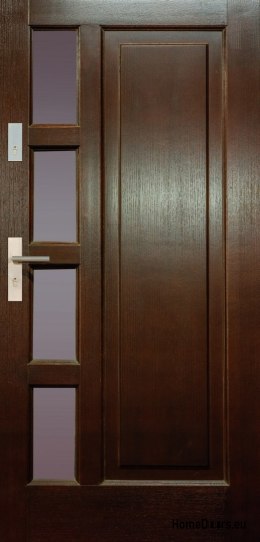 Porta esterna telaio in legno D6 CIEPŁE 68 mm