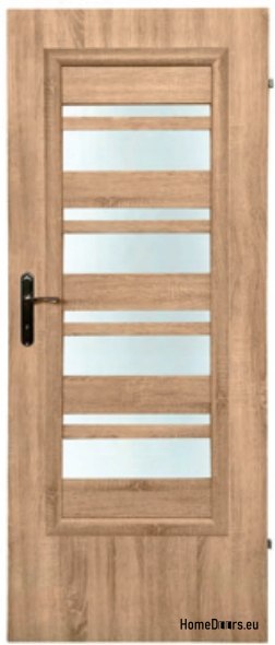 Porta della camera con vetro interno Ahaja 2 70