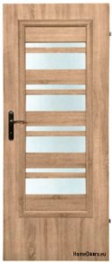 Porta della camera con vetro interno Ahaja 2 80