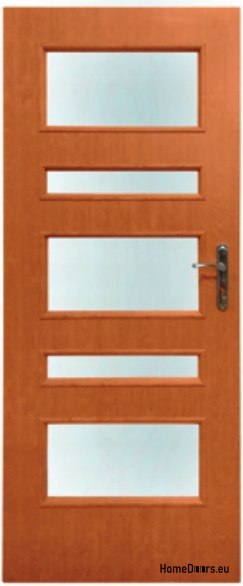 Porte camera con vetro interno Legola 60