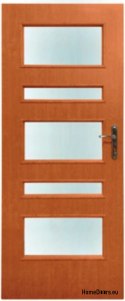 Porte camera con vetro interno Legola 70