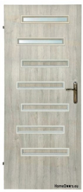 Porte bagno con vetro interno Sargos 60