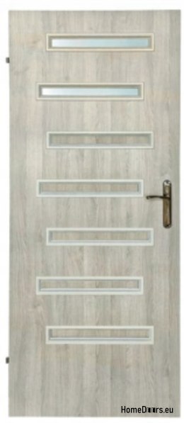 Porte bagno con vetro interno Sargos 70