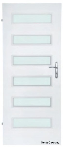 Porte della camera con vetro interno Born 80