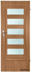 Porte della camera con vetro interno Oxen 90