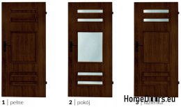 Porte delle camere con vetro interno Volans 90