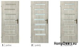 Porte interne complete Sargos 90
