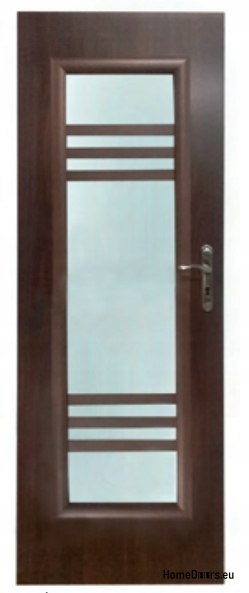 Porte della camera con vetro interno Mirach 60
