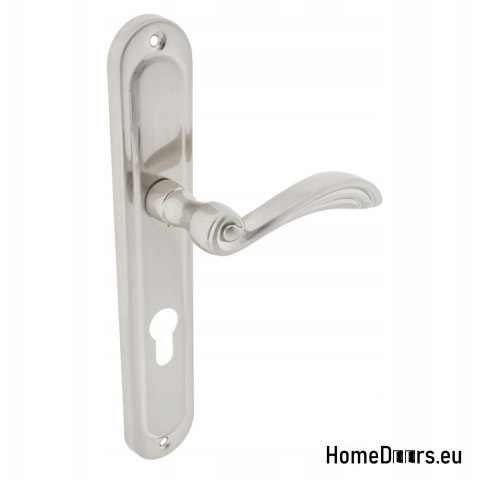 KLAMKA DRZWIOWA PRZEBICIE WKŁAD GRACJA NIKIEL SATY