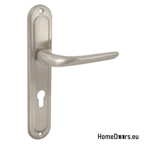 KLAMKA DRZWIOWA PRZEBICIE WKŁAD KRIS NIKIEL SATYNA