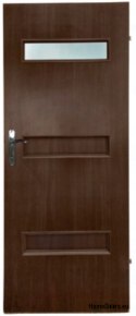 Porte bagno con vetro interno Antares 70