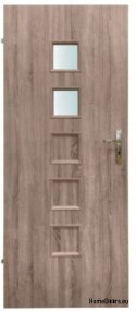 Porte bagno con vetro interno Hamal 80