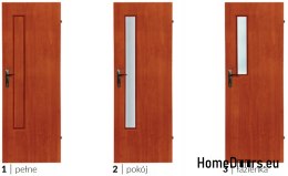 Porte bagno con vetro interno Izar 80