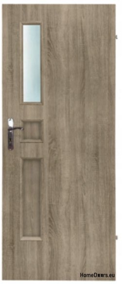 Porte bagno con vetro interno Modo 70