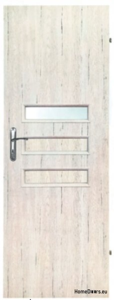 Porte bagno con vetro interno Oris 60
