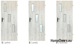 Porte bagno con vetro interno Wezen 60
