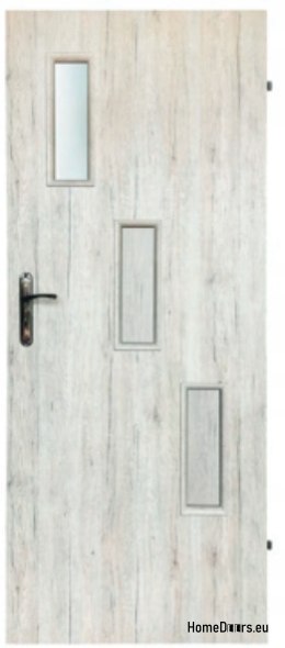 Porte bagno con vetro interno Wezen 70