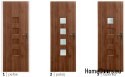 Porte della camera con vetro interno Atria 90