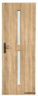 Porte della camera con vetro interno Donta 70
